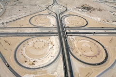 Doha Interchange, Gravity Retaining Structures